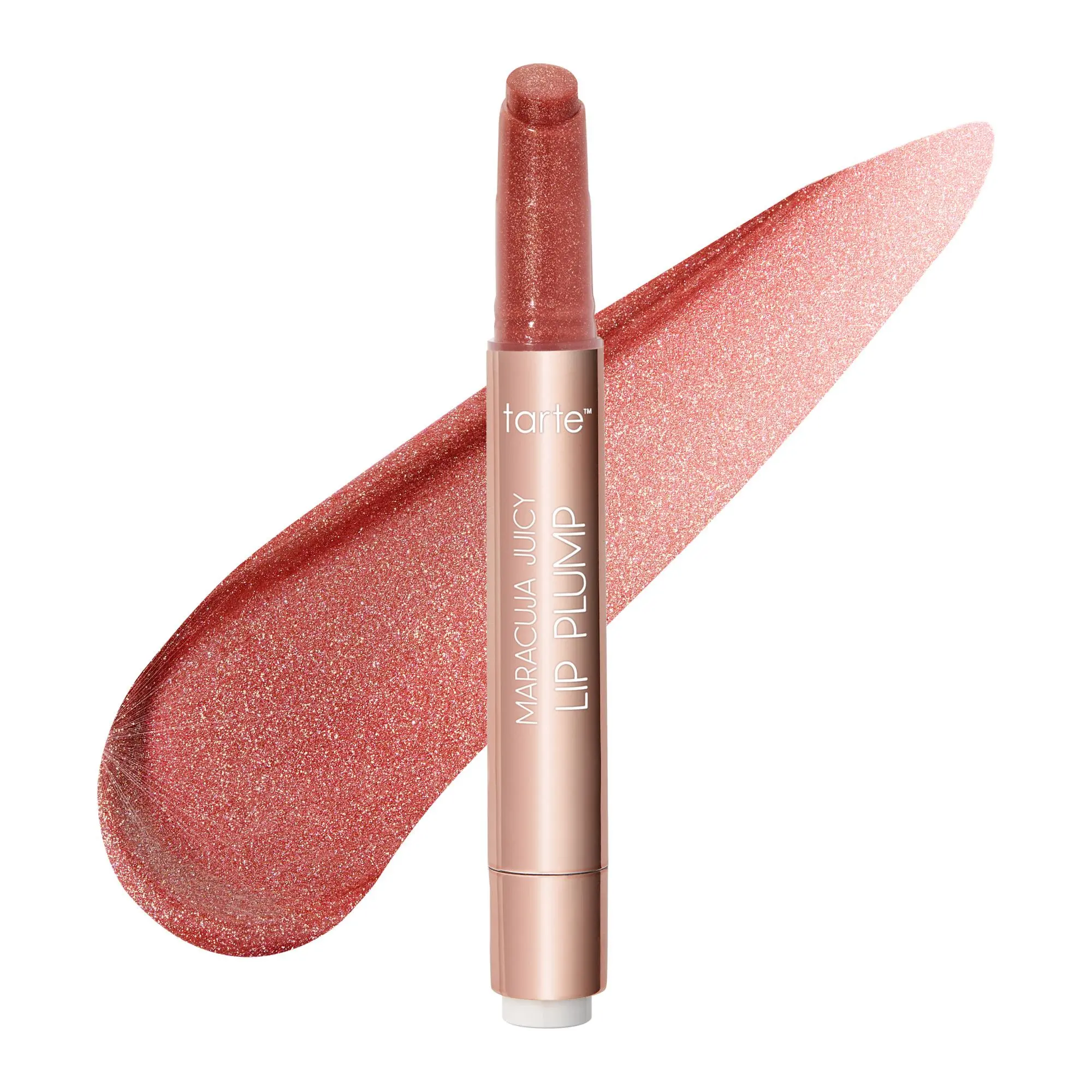 rosy mauve shimmer glass