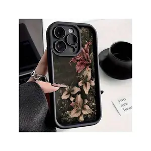 For IPhone 17 Case, Lily Floral Pattern Phone Suitable For IPhone17/IPhone17 Air/IPhone17 Pro/IPhone17 Pro Max/16 Pro Max/15 Pro Max/14 Pro Max/13 Pro Max/12 Pro Max/11 Pro Max