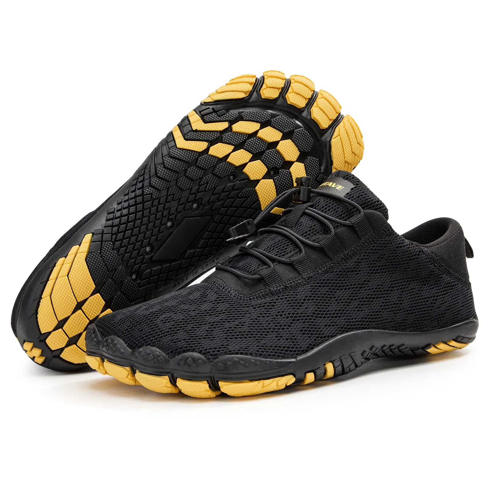 HIITAVE New Men's 5 Wide Toes Barefoot Water Shoes Outdoor Breathable Quick-Drying River Shoes Suitable for Beaches, Surfing, and Creeks tiktokshopbacktoschool,back to school,back to school haul