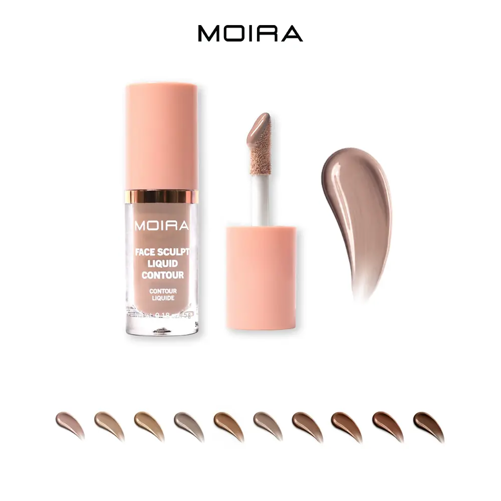 MOIRA | Face Sculpt Liquid Contour | Lightweight Blendable Contour for Defined Features