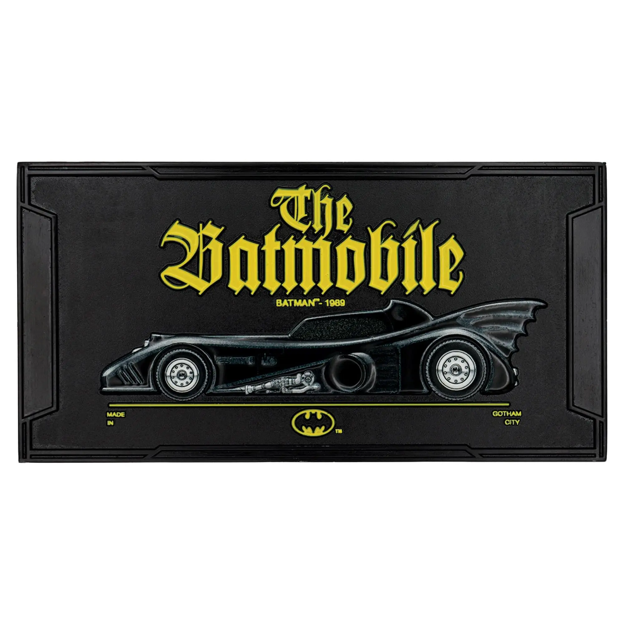 DC Comics Batman Batmobile 1989 Limited Edition Metal Ingot