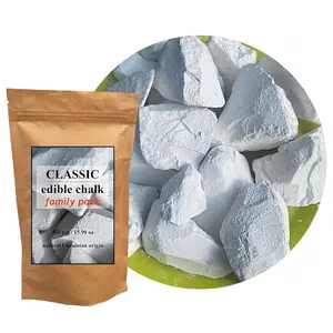[HOT SALE 51% OFF] Classic Edible Chalk Chunks 450g – Extra Large Natural Crunchy White Chalk for Eating, Pica Cravings Relief, ASMR Crunch