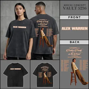 [Sale Up To 43%] Alex Warren Finding Family On The Road Tour Shirt 2026, World Tour Graphic Tee, Vintage Style Concert T-Shirt, Music Fan Gift Unisex Streetwear