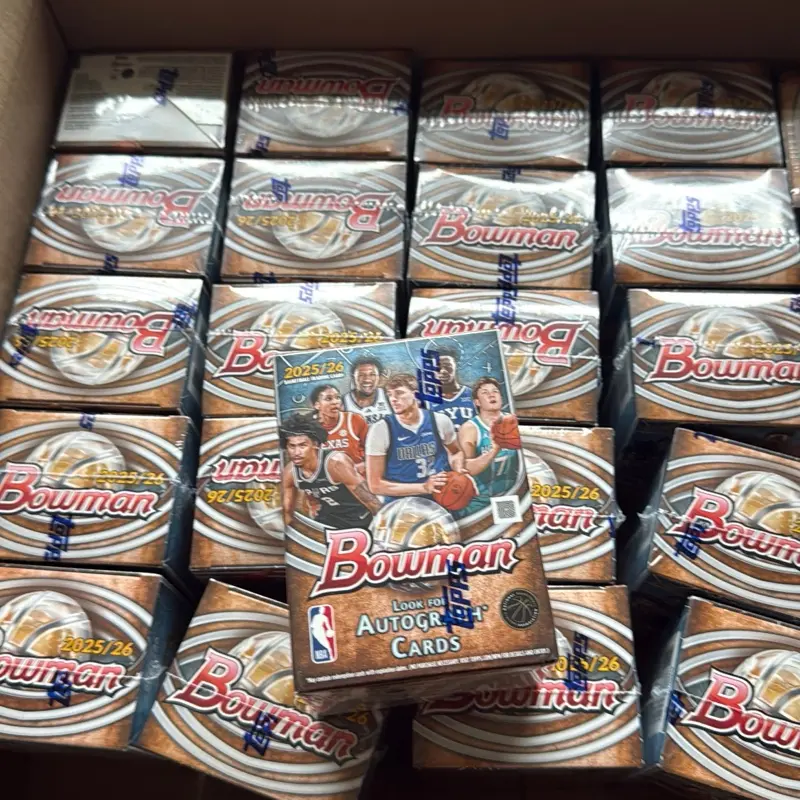 2025-26 TOPPS BOWMAN BASKETBALL FACTORY SEALED VALUE BLASTER BOX
