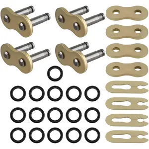 520HV 520 Chain Master Link Connecting Links with O-Ring For Motorcycle,Dirt Bike Pack of 4 Masterlink