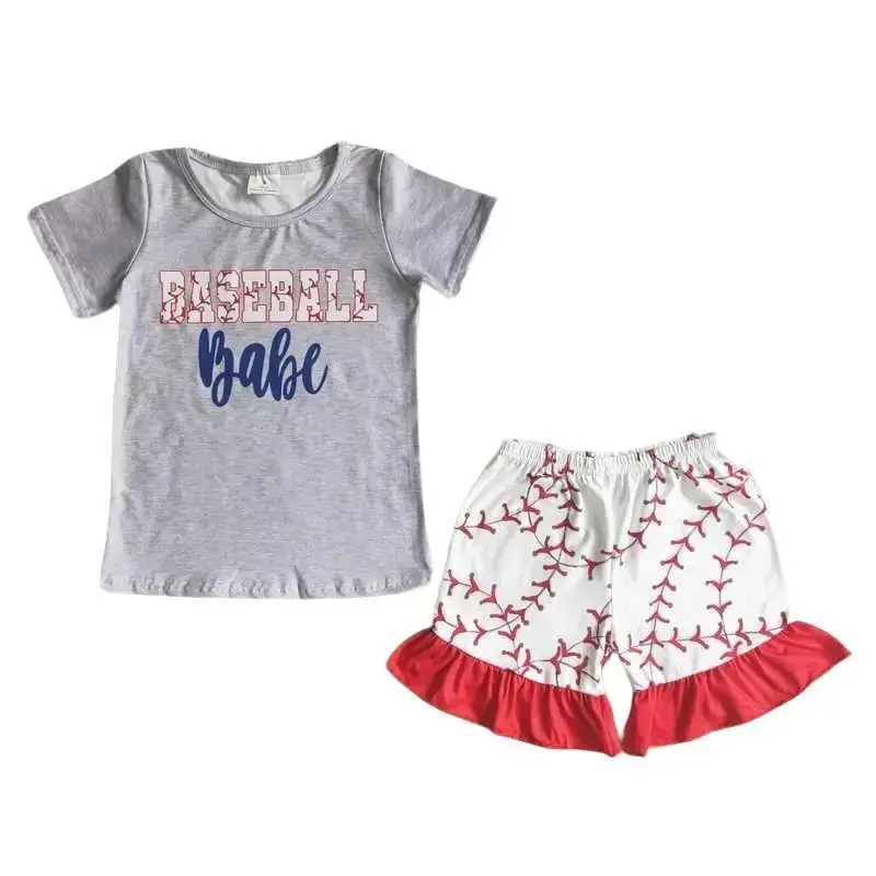 toddler baseball print kids set toddler baseball print kids set
