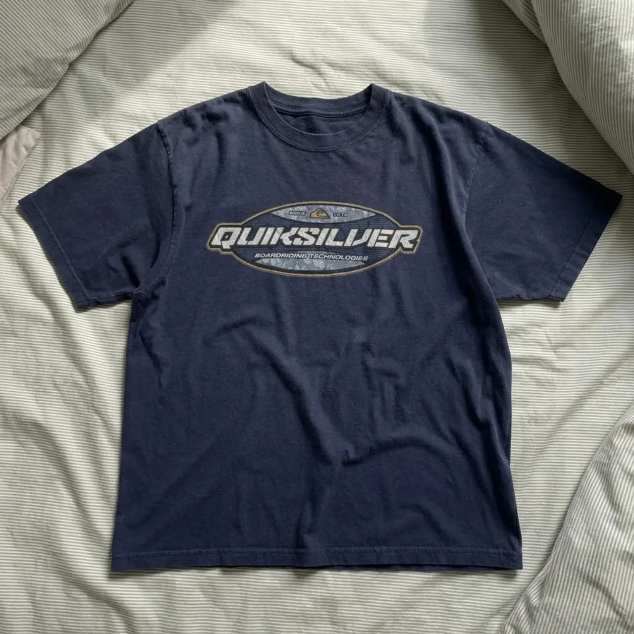 Quiksilver Surf Graphic Tee Classic Cotton T-Shirt Streetwear
