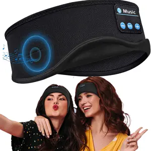 Sleep Headphones Headband, Bluetooth Sleep Headphones for Side Sleepers, Wireless Earbuds Earphones Sweat Resistant with Ultra-Thin HD Stereo Speaker,  Cool Gadgets Unique Gifts，Ideal for Housework,Travel,Yoga,Workout,Running,Sports,Gift
