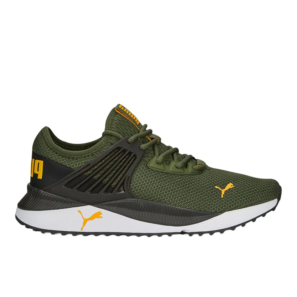 PUMA Mens Pacer Future Lace Up Running Sneakers Shoes - Green