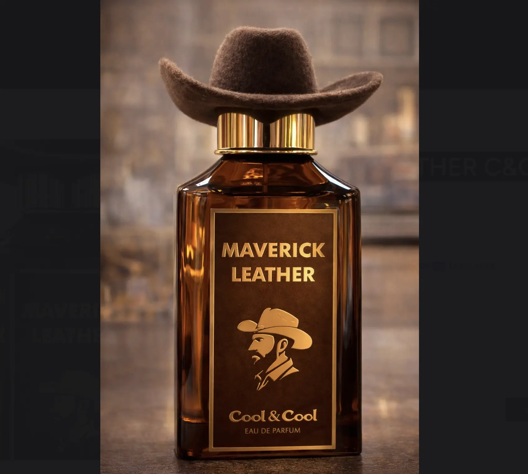 MAVERICK Cool&Cool Leather Men's Fragrance, 100ml elegant 