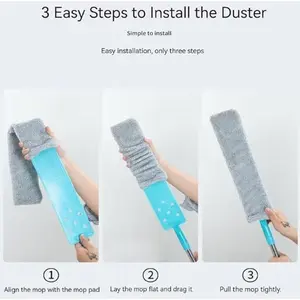 Retractable Gap Dust Cleaner Brush, Under Bed & Furniture Cleaning Tool, Extendable Duster for Home, Sofa, Ceiling & Hard-to-Reach Spaces