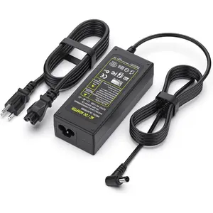 LOVE HOME DC 19V 2.53A 48W TV Power Cord Compatible with LG Electronics 23" 24" 27" LED LCD Monitor Widescreen HDTV, Compatible with Samsung 32" J5205