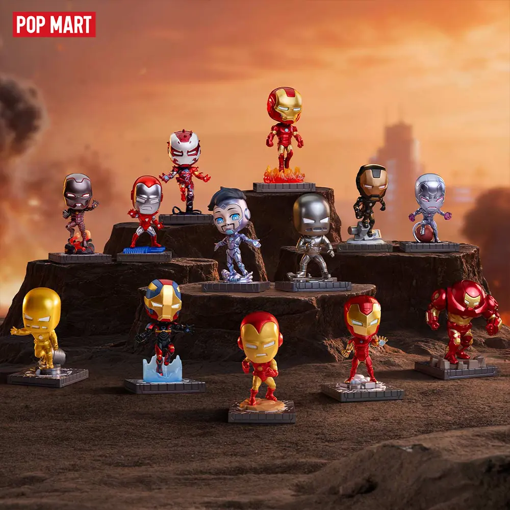 POP MART Marvel Iron Man: A Journey Through Armors Series Figures Blind Box