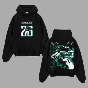 Saquon Barkley 26 Hoodie - Philly Game Day Graphic, Trendy Unisex Streetwear, Comfy Casual & Eagles Fan Vibes