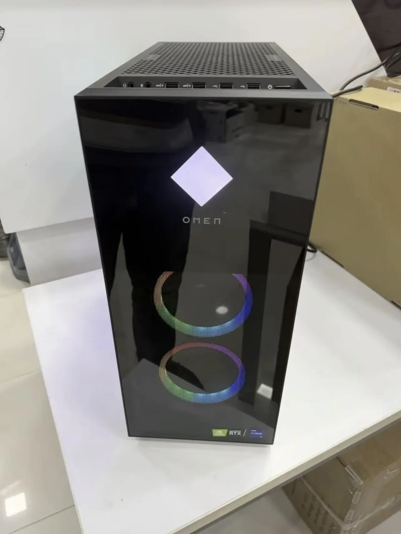 HP Omen 40L PC Gaming Intel Core i9-13900K 3.00GHz Ram 32GB SSD DDR5 SSD 1TB HDD 1TB VGA 16GB Nvidia GeForce RTX 4080