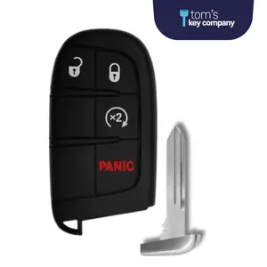 Dodge and Jeep Aftermarket Smart Key 4-Button with Remote Start - KG (DJSK-4B-RS-TMB)