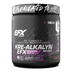 EFX Sports Kre-Alkalyn Powder | PH Correct Creatine | 110 Servings Blue Frost
