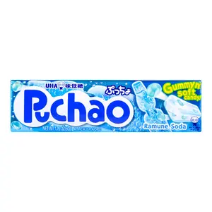 UHA Puchao Ramune Soda Gummy Soft Candy, 1.76oz