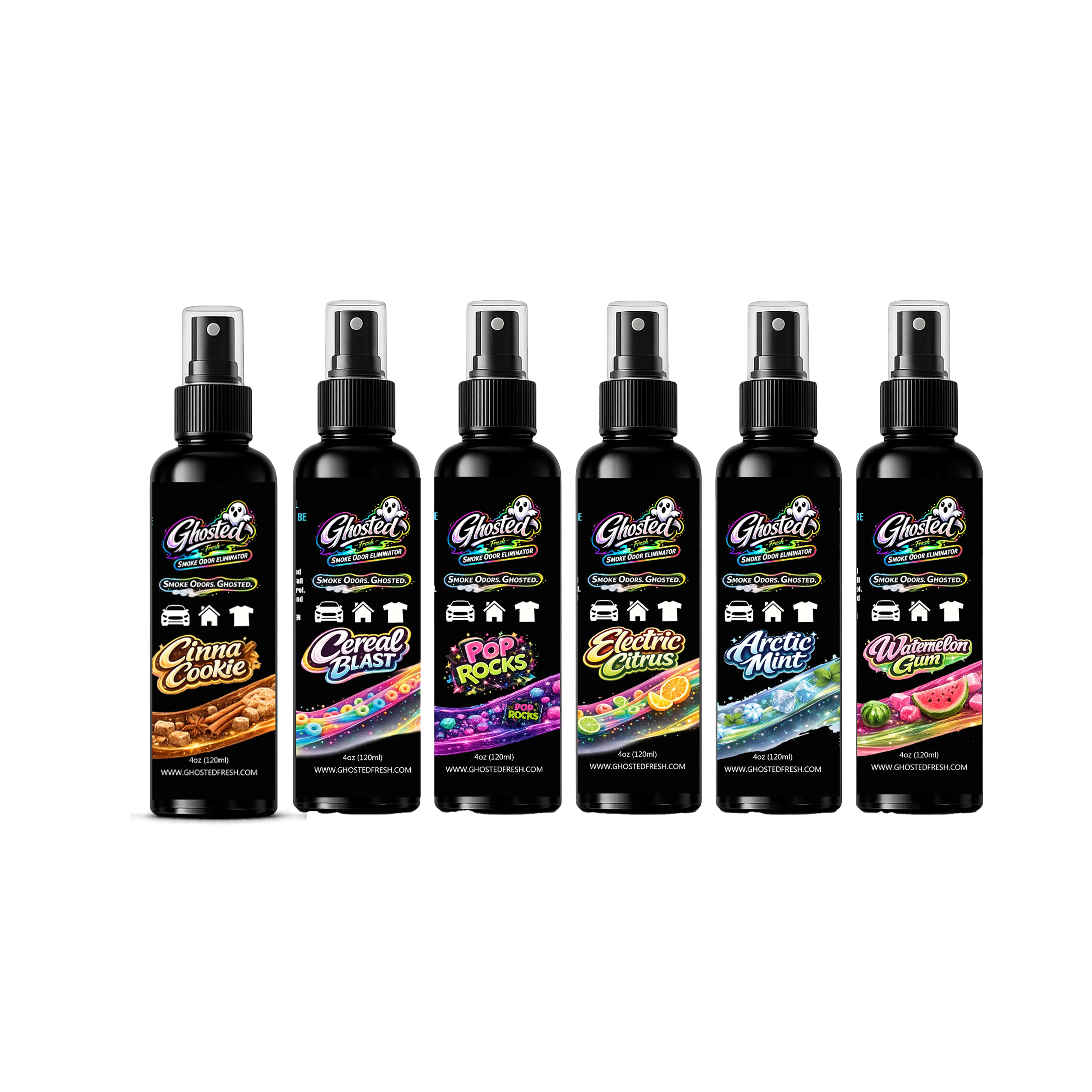 Ghosted Fresh Odor Eliminator Spray 4oz Room Fragrance Ghosted Fresh Odor Eliminator Spray 4oz Room Fragrance