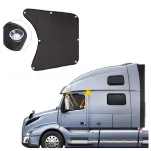 Truck Side Window Sunshade with Suction Cup, Universal Car Side Window Sunshade, UV Protect Sun Cover, Semi Truck Sunshade for RV Truck, Car Accessories, Car Sun Shades Outside Car, UV Protective Sunshade