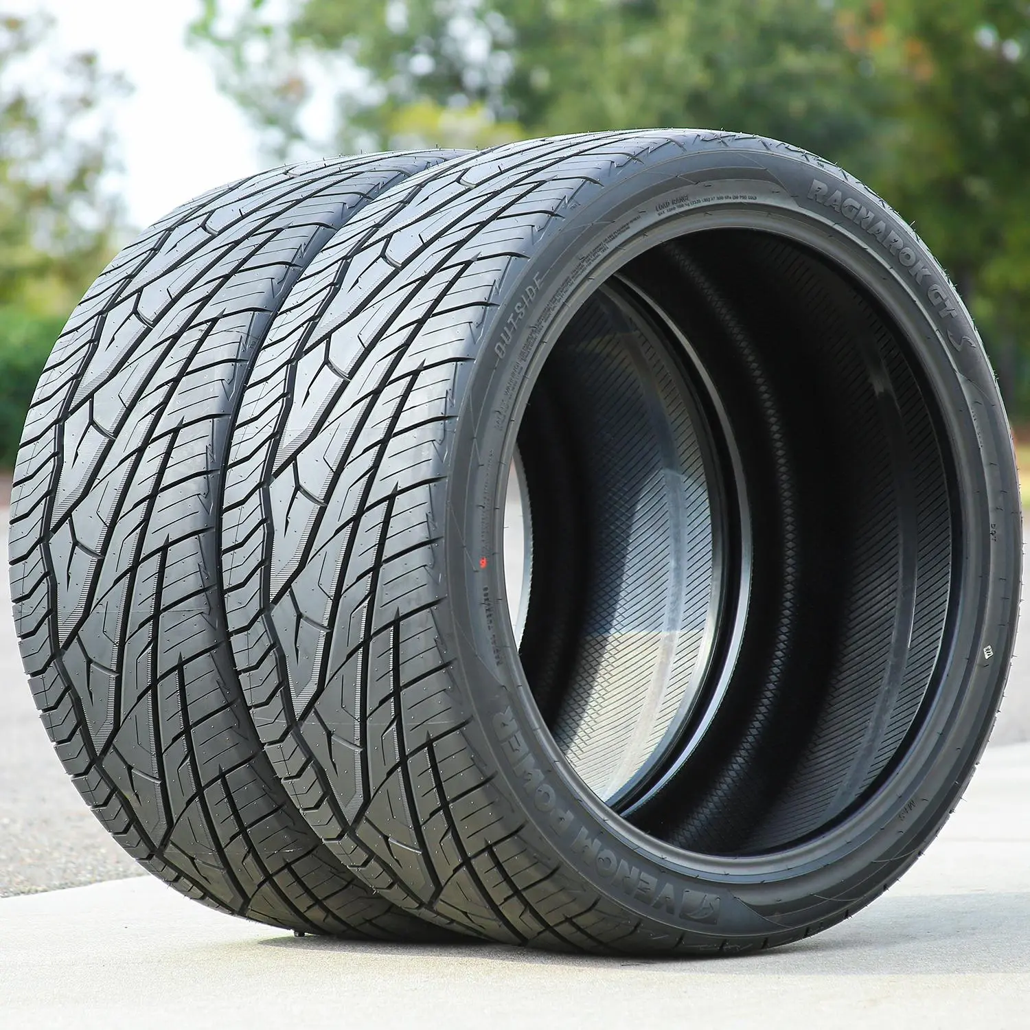 2 Tires Venom Power Ragnarok GTS 245/35ZR20 245/35R20 95W XL AS High Performance