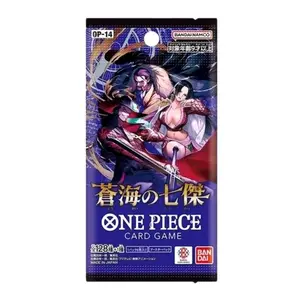 Bandai Namco Japanese One Piece OP14 The Azure Sea Seven Booster Pack - from booster box