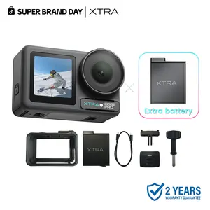 【Live Exclusive Offer】Xtra Edge Pro: 4K Action Camera With 1/1.3" Sensor & Night View