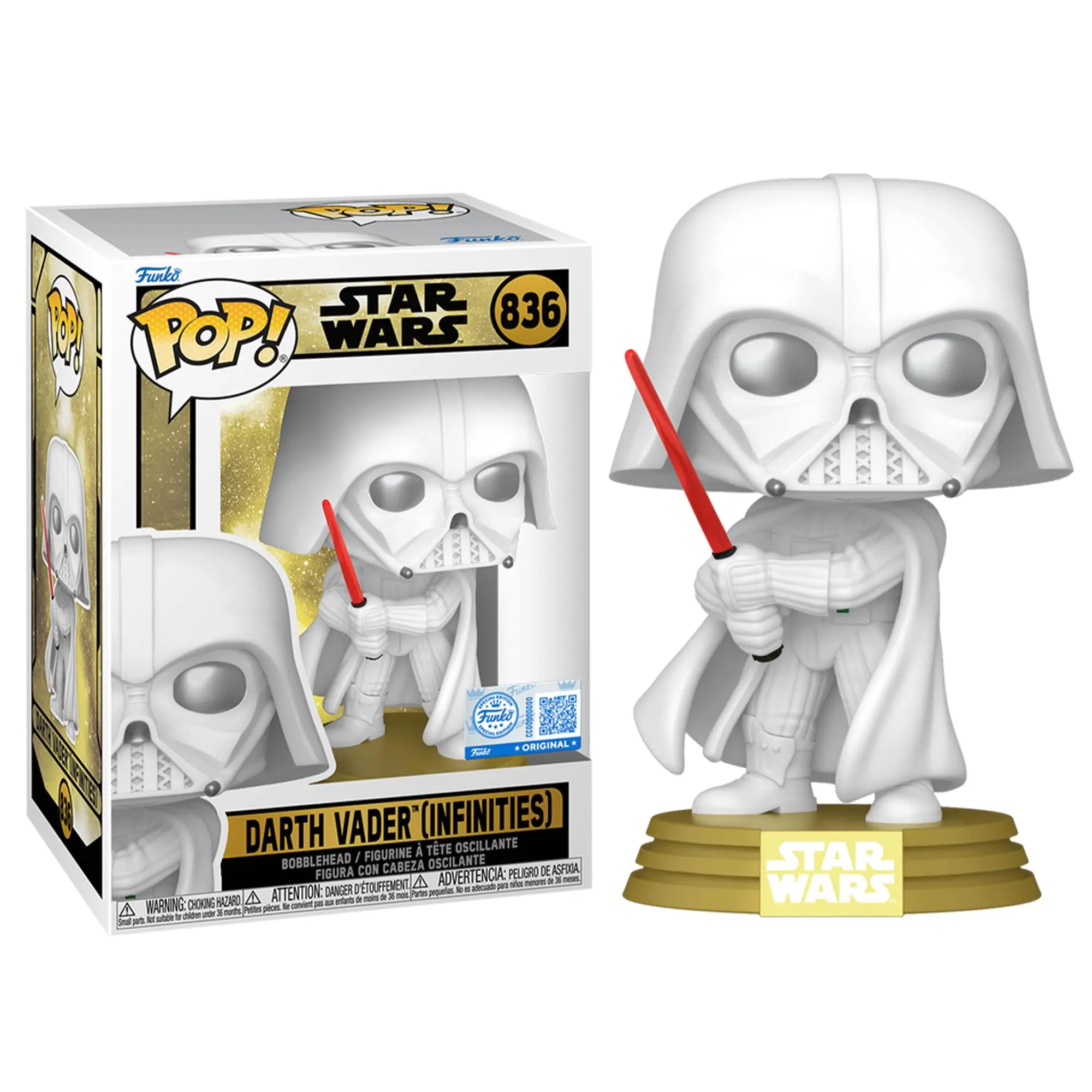 Star Wars Funko POP! Legends Collectible Action Figure - Darth Vader (Infinities), Collectibles