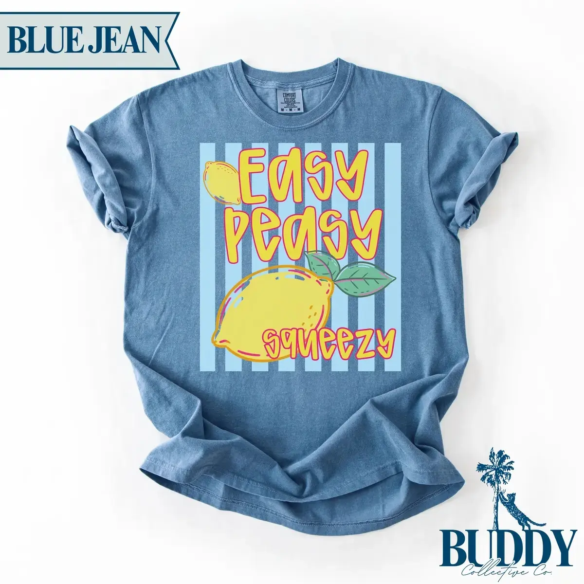 Trendy Women's Summer Shirt, Easy Peasy Lemon Shirt for Women - Hnh Design Apperal