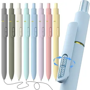 0.7mm Gel Pen, 8pcs Quick-Dry  Ink Pen , Fine Point Smooth Writing Pen, Ballpoint Pen for School, Office, and Home Supplies Father's Day Gift