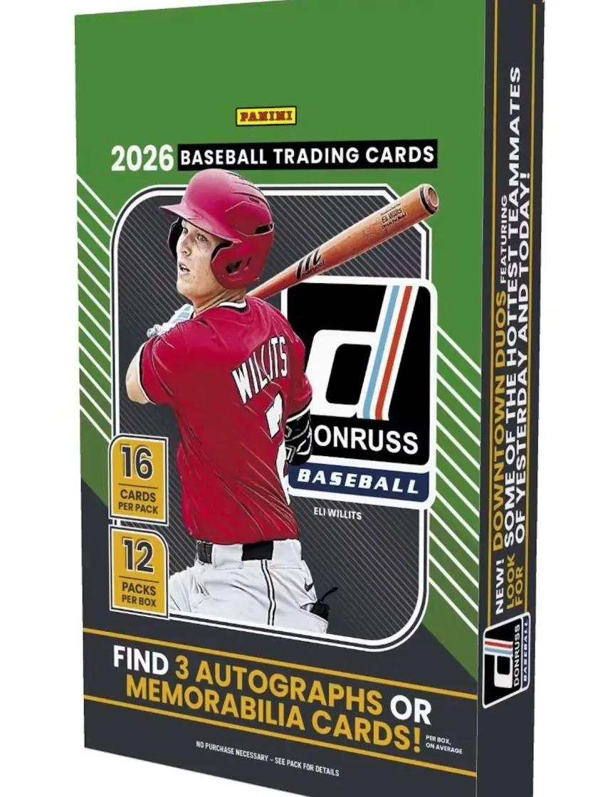 2026 Panini Donruss Baseball Hobby Box
