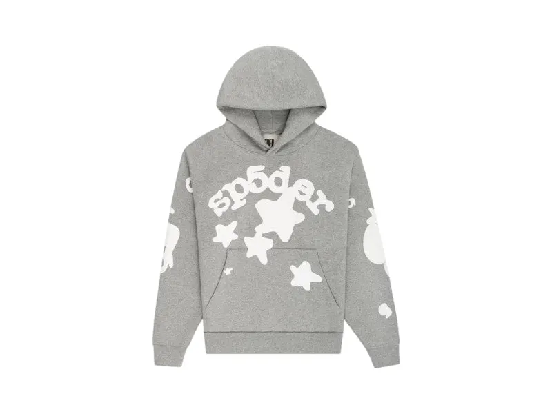 Sp5der Beluga Hoodie Dark Grey Heather (men) by StockX