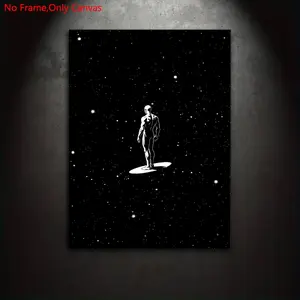 1 piece/set of frameless canvas painting print poster, classic realistic art, superheroes in the universe, perfect gift for movie fans, ideal gift for bedroom, living room, kitchen, dormitory corridor, mural, wall decoration, room decoration