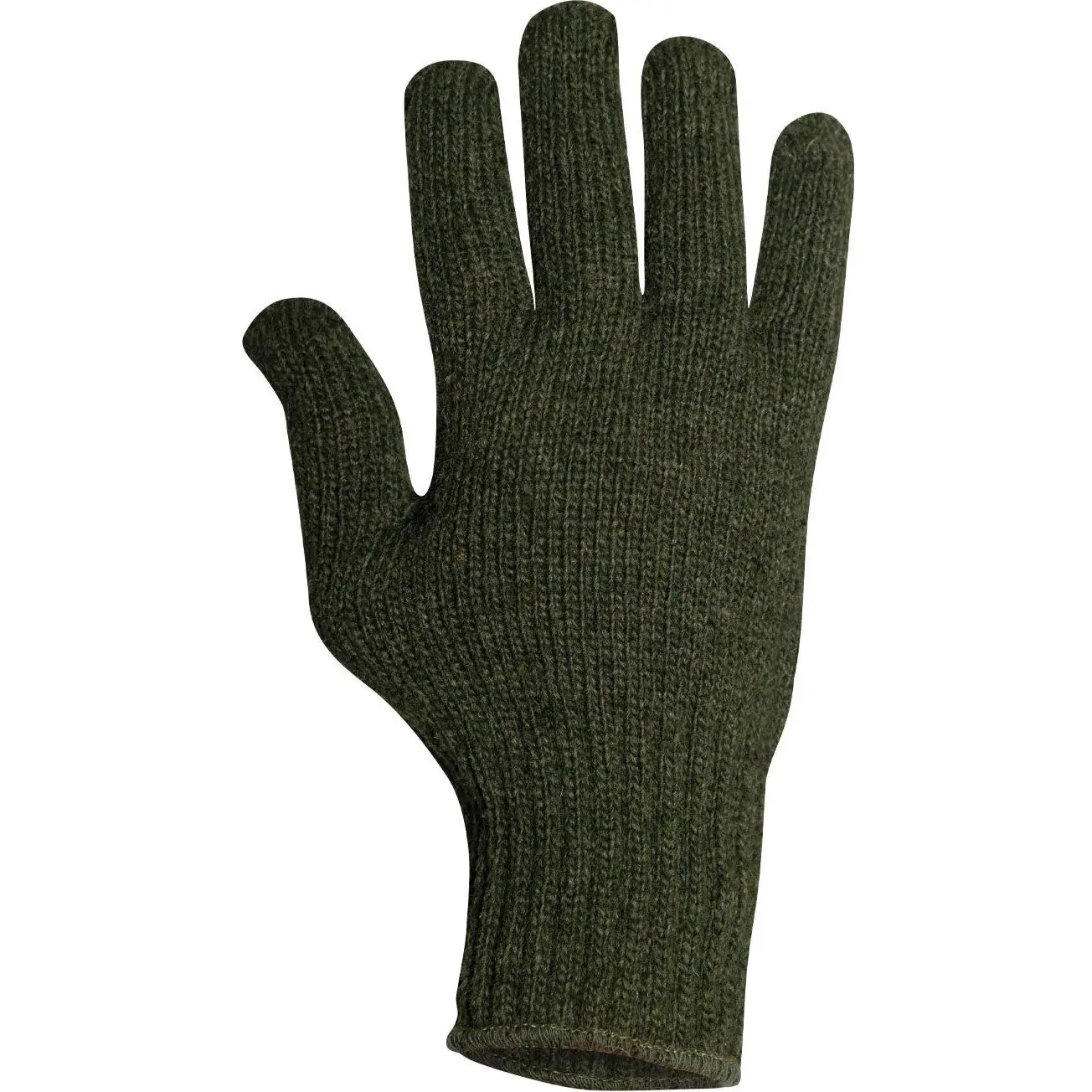 Olive Drab Wool Glove Liners - Unstamped