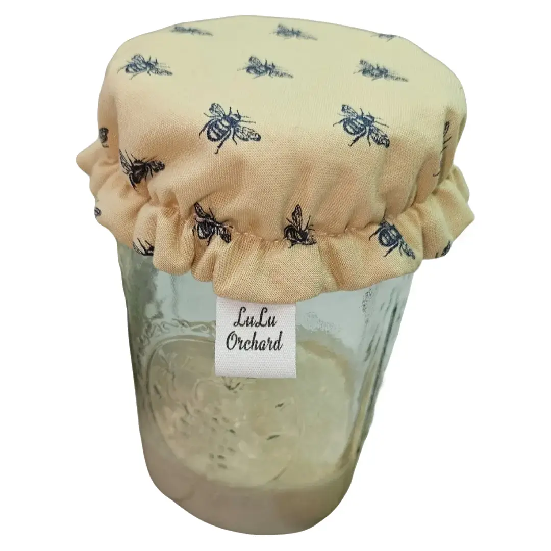 Sourdough Starter Jar Cover, Wide-Mouth Jar Cover, Reusable Waterproof Cover, Bowl Cover, Waterproof Lining, Eco-friendly, Sustainable