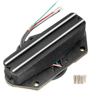 Artec TRA73C Alnico 5 Hot  Tele Pickup Single Coil Sized Humbucker Bridge Pickup 12K for Fender Telecaster Electric Guitar, Chrome