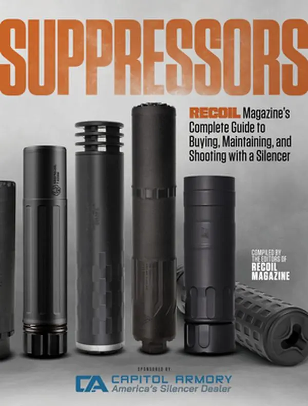 English Suppressors Guide Paperback - Recoil Magazine Editors' Complete Guide to Buying, Maintaining, Shooting with Silencers, Busting Common Myths, Answering Common Questions, Covering Current Political Standings, 10.8" H x 8.1" L x 0.7" W, Answers To Co