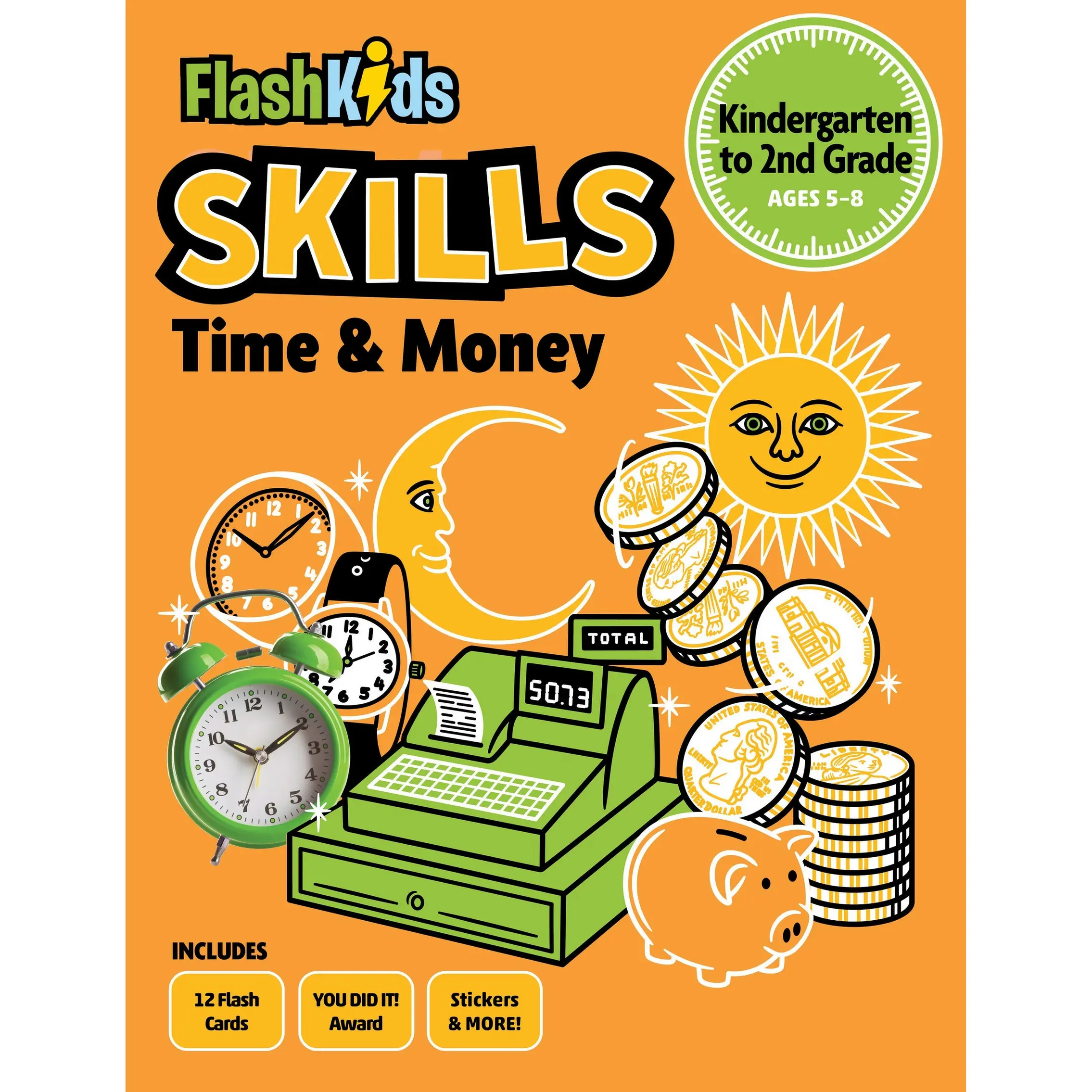 Time and Money: Grades K–2 by Flash Kids Editors [Paperback Book]