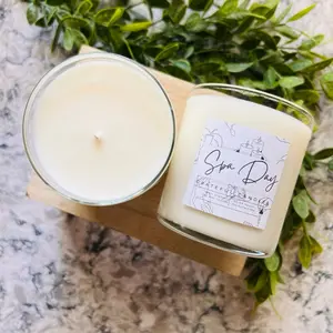 Spa day candle