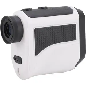 1200Yards Range Finder Golf with Slope, 7X Magnification, Lightweight Portable Rechargeable Rangefinder, Flag Lock Vibration,  for Legal, Range Finders for Hunt Golf Accessory(White)