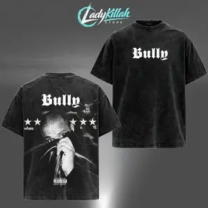 Comfort Colors Bully - YE's 12th Studio Album Merch 2026 V2 Premium Cotton T-Shirt For Ye Fans, Ye Stans Hip-Hop Shirt, Gift For Ye Fan Graphic Tee, Bully Album Fan Merch Shirt #3