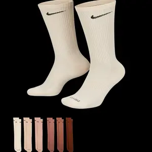 NIKE DRI-FIT EVERYDAY PLUS CUSHIONED CREW TRAINING SOCKS (6-PACK)