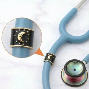 Smiling Moon Stethoscope Charm Smiling Moon Stethoscope Charm