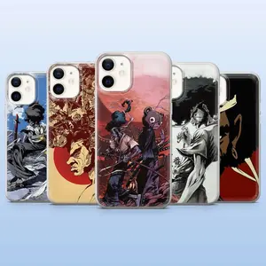 Afro Samurai Phone Case, Rokutaro Jinno Anime Cover, Protective Case for iPhone and Samsung Galaxy
