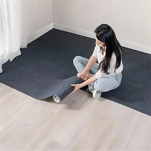 DIY Non-Slip Adhesive Carpet Roll, 40cmx200cm, Cut & Reusable, Ideal for Stairs & Hallways, Hallway Runner Rug, Durable Flooring Solution