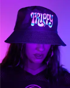 Trippy Hippie Reversible Stash Bucket Hat