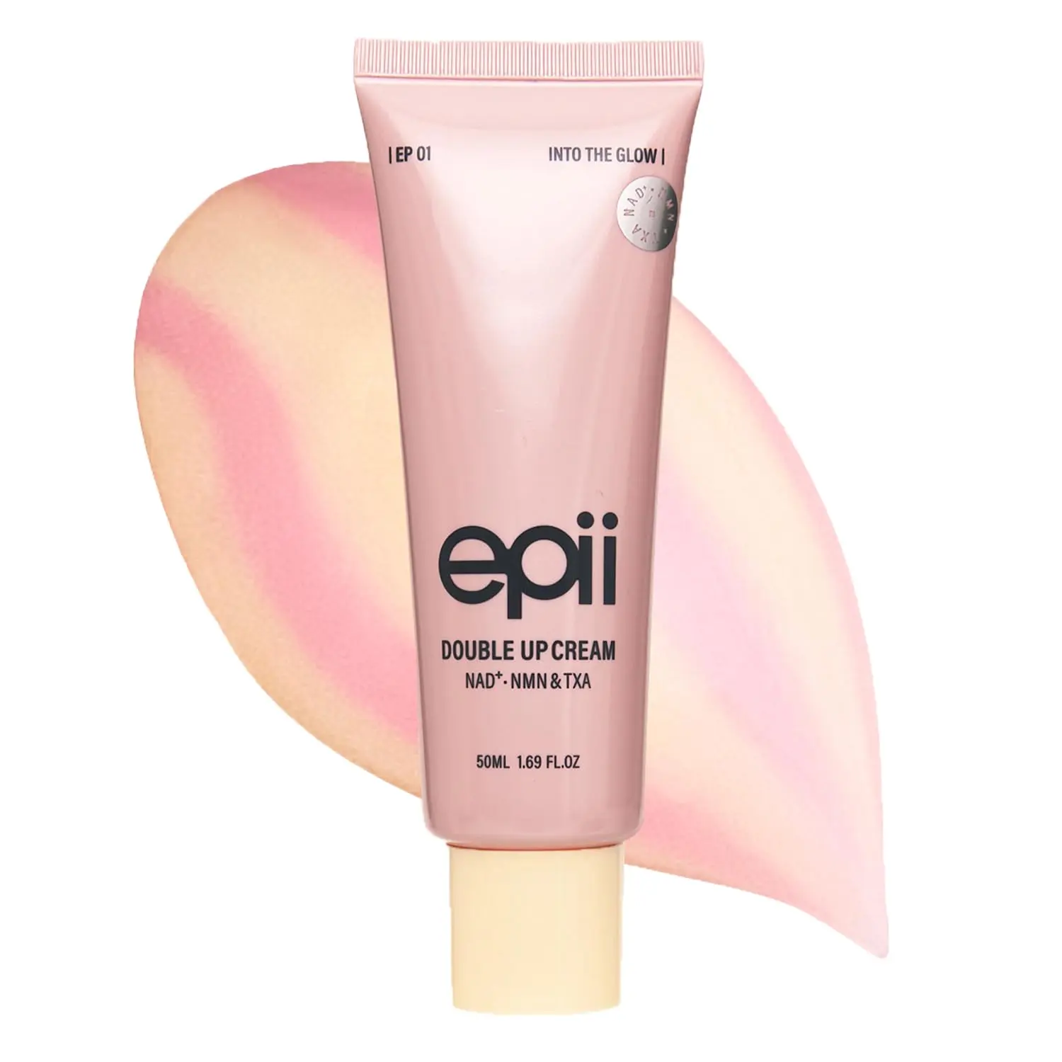 [epii] Double Up Cream - Firming Face Moisturizer for Aging Skin with NAD+ NMN TXA Niacinamide & 15% Squalane - Korean Skincare Face Cream for Dark Spots Uneven Tone Dull & Sensitive Skin 50mL