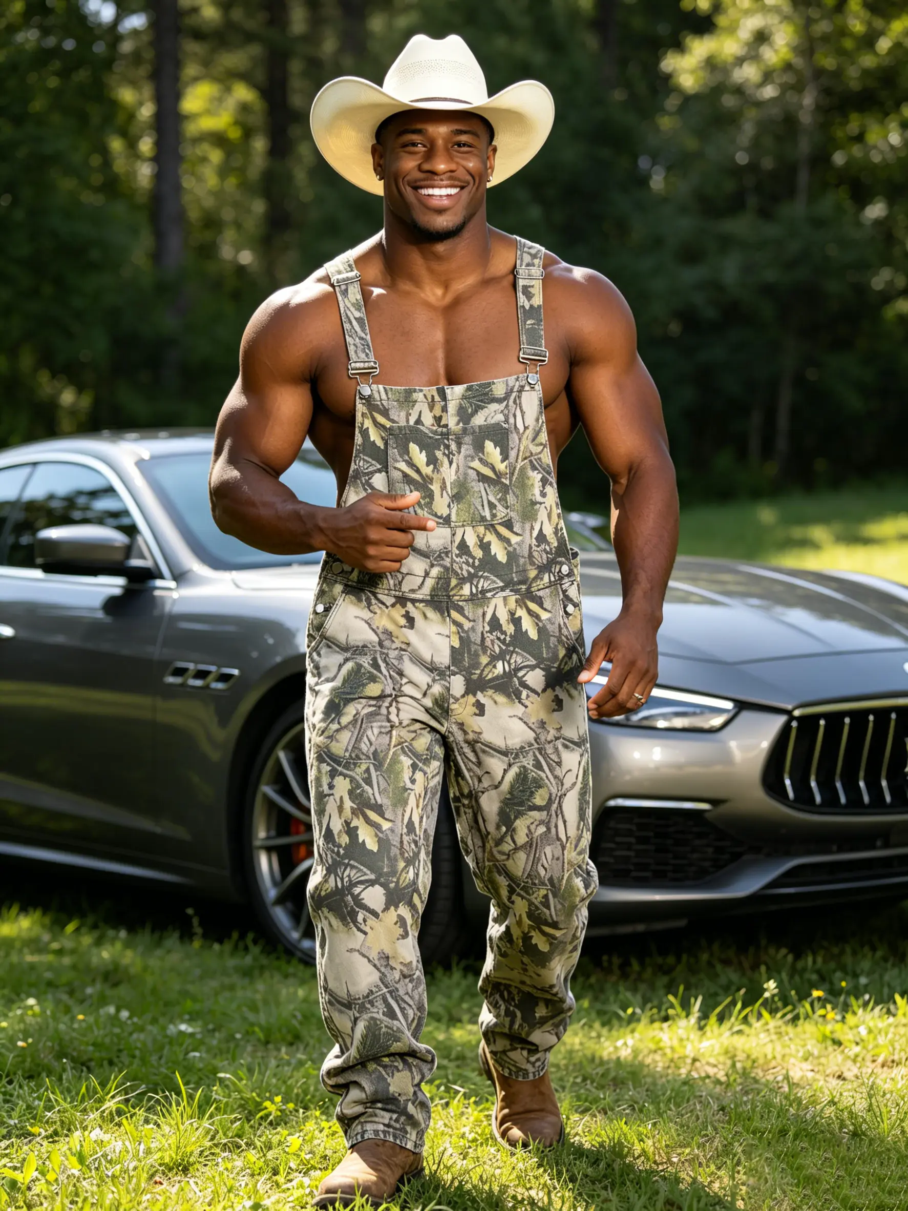 WIRDATRD Stretchy Men's Camo Overalls Denim Spring Hunting Bib Turkey Season Gear Outdoor Workwear Fashion Pattern Coveralls Y2k Menswear Daily Outfits Camouflage Romper Country Stuff Clothes Adjustable Straps Jumpsuit Casual Pants Valentine's Gifts Sprin