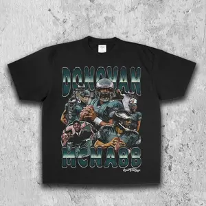 Donovan McNabb Tee, Fan Shirt, Graphic Tee, Y2k Tee, Streetwear tee, 2025 Football Basketball Hockey T-Shirt, Outfits 2025, Adults Gifts