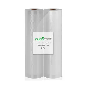 Nutrichef 2 Pack (100ft.) Universal Vacuum Sealer Bags